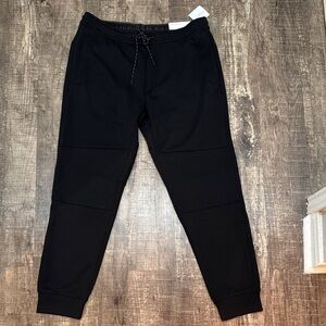 American Eagle Outfitters Men’s Good Vibes Jogger Sweatpants- Black- Size L- NWT